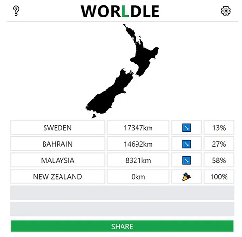 Geography Game